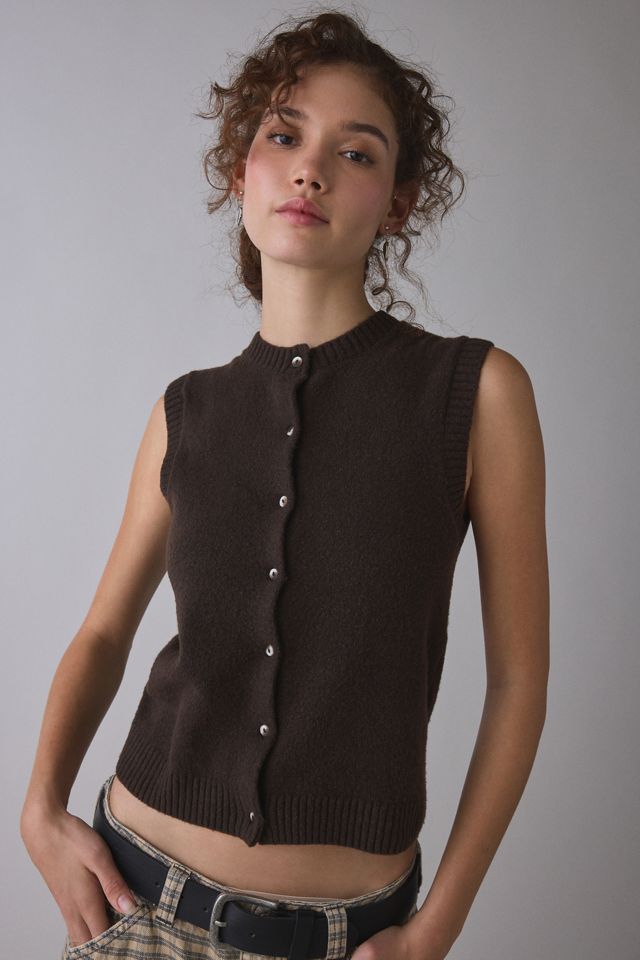 Kimchi Blue Rachel Vest Sleeveless Cardigan #2