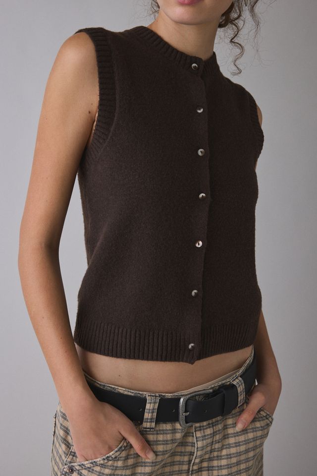 Kimchi Blue Rachel Vest Sleeveless Cardigan #4