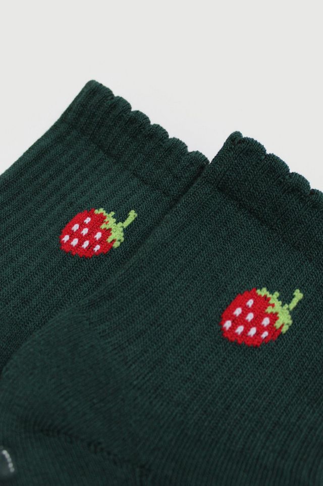 Fraise Garden Party Grip Sock #1