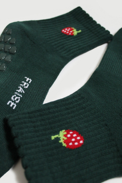 Fraise Garden Party Grip Sock
