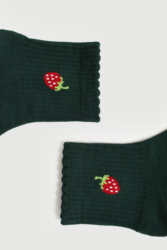 Fraise Garden Party Grip Sock #3
