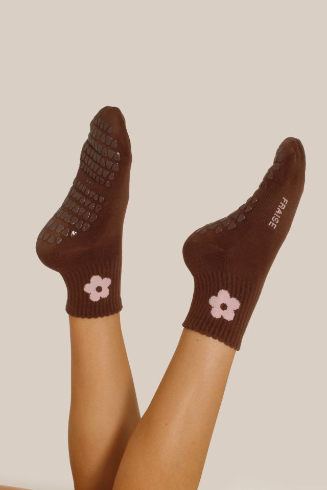 Fraise Petal Grip Sock #2