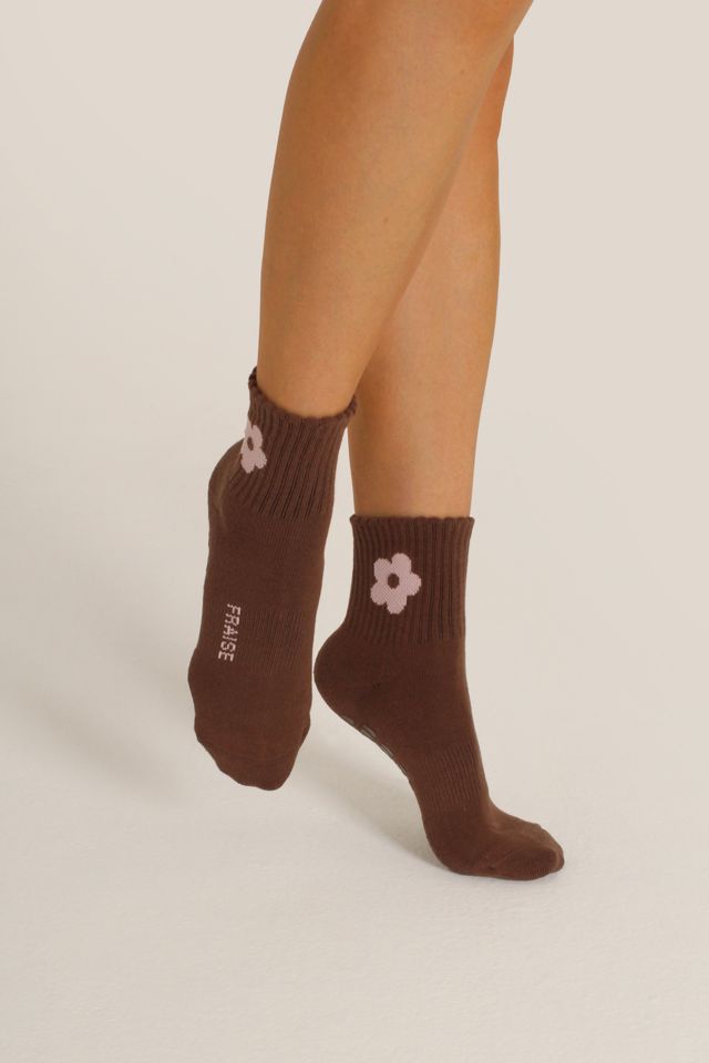Fraise Petal Grip Sock #3
