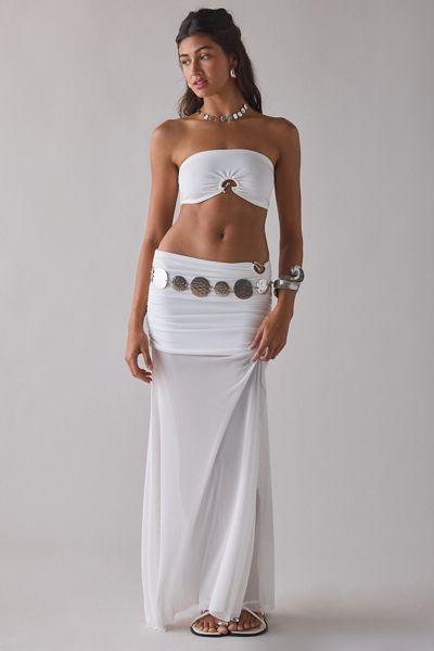 Ensemble 2 pièces jupe transparente illusion UO You're Golden