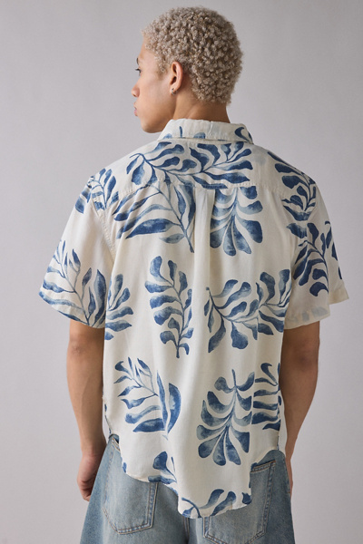 BDG Patterned Baggy Short Sleeve Shirt