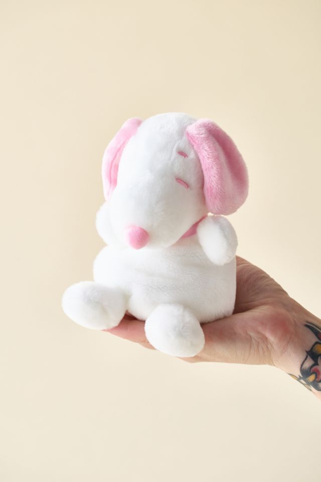 Peanuts Pink Snoopy Palm Pal Plushie #1