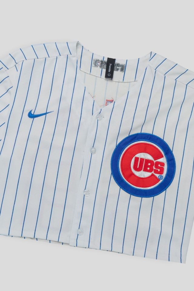 Frankie Collective Rework Chicago Cubs Crop Jersey #1