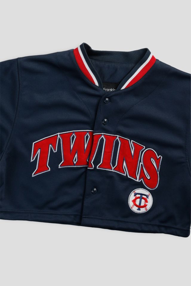 Frankie Collective Rework Crop Minnesota Twins MLB Jersey #1