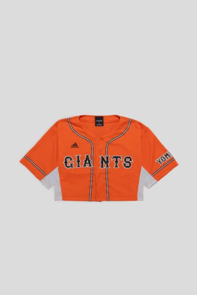 Frankie Collective Rework San Francisco Giants Crop Jersey