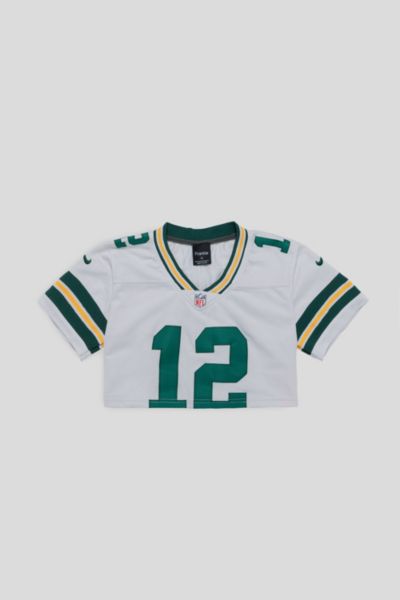 Frankie Collective Rework Green Bay Packers Crop Jersey