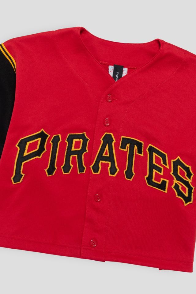 Frankie Collective Rework Pittsburgh Pirates Crop Jersey #2