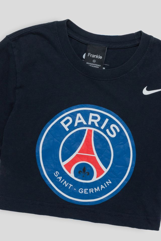 Frankie Collective Rework Paris Saint-Germain FC Crop Tee #1