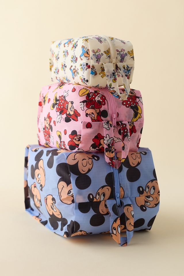 BAGGU　Disney　3D ZIP SET　ポーチ 3D Zip Set - Mickey & Friends – ban.do