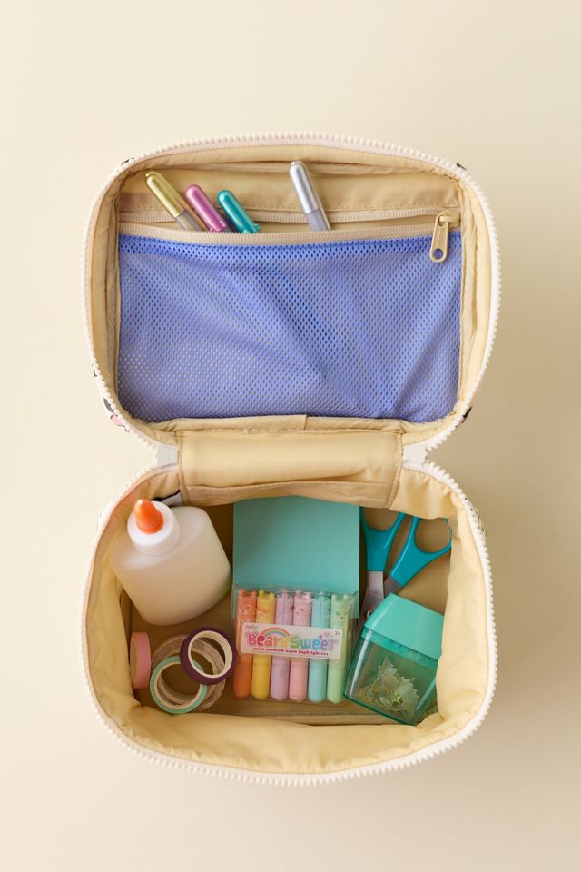 DISNEY | BAGGU Large Makeup Train Case - Storybook Floral #1