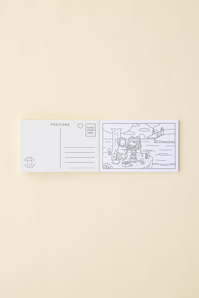 Livre de coloriage de cartes postales Bobbie Goods : 20 cartes postales par Bobbie Goods #2