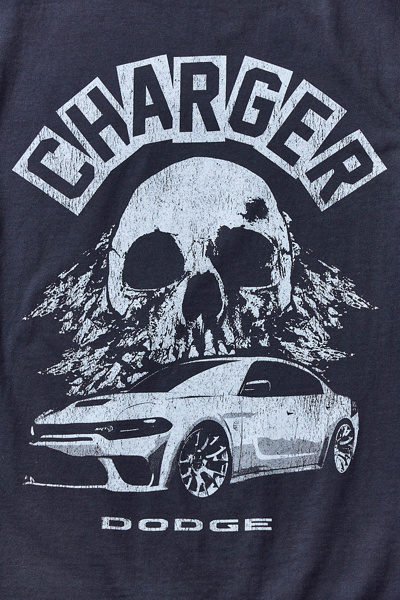 Dodge Charger Skull Graphic Tee