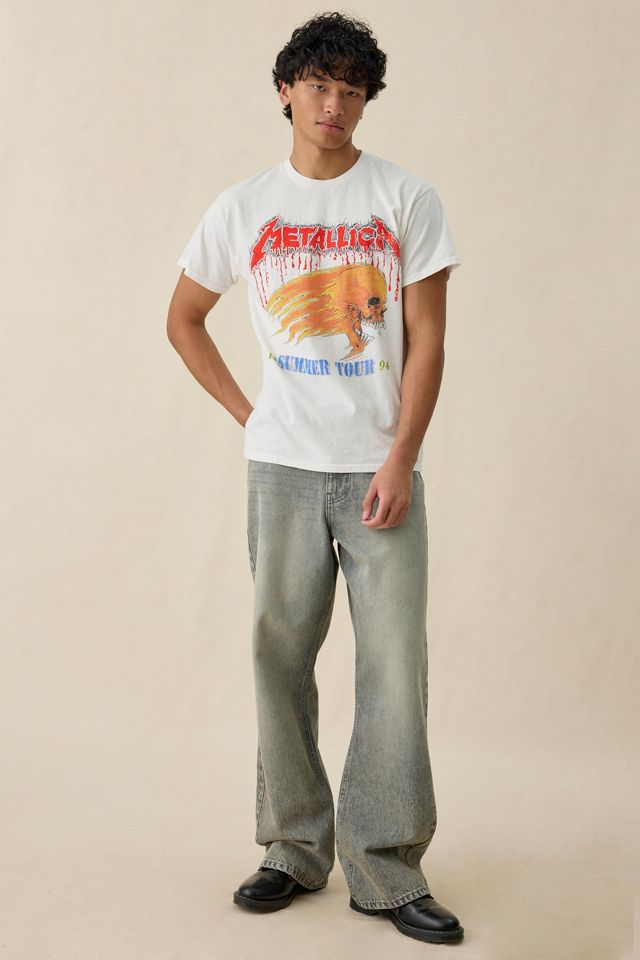 Metallica Vintage Tour Graphic Tee #3