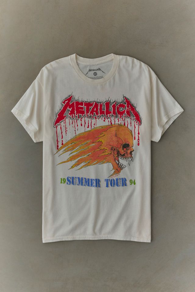 Metallica Vintage Tour Graphic Tee #4