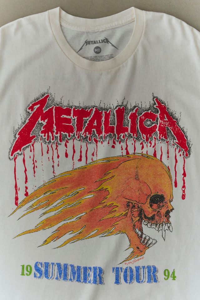 Metallica Vintage Tour Graphic Tee #6