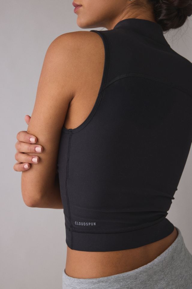 Puma Cloudspun Ultra Soft Quarter Zip Training Tank Top #4