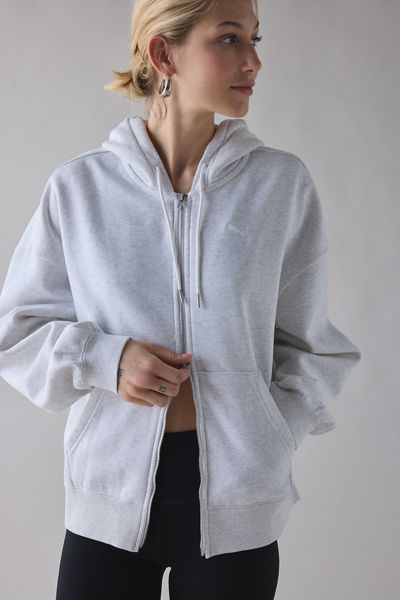 Puma Essentials Boxy Full-Zip Hoodie Sweatshirt