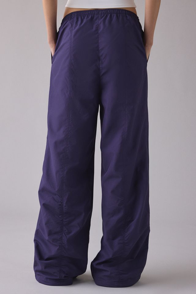 Puma Wardrobe Essentials Deep Plum Woven Balloon Pants #4