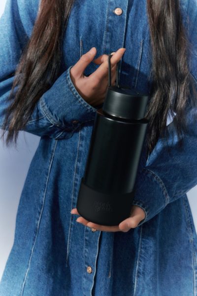 Frank Green 16 oz Reusable Bumper Guard In Midnight At Urban Outfitters In Black