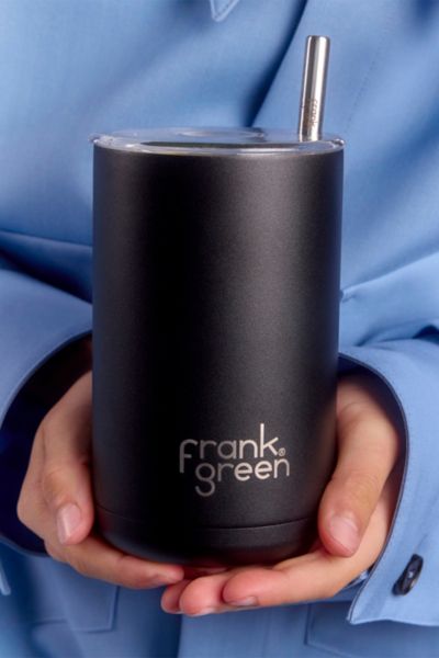 frank green 15 oz Reusable Coffee Cup + Straw Set