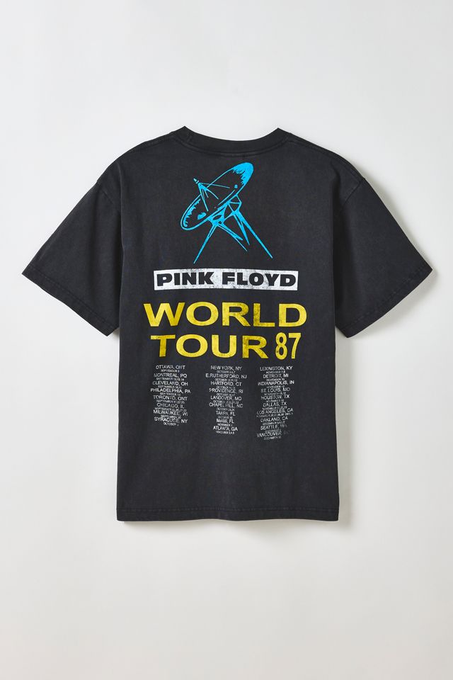 Pink Floyd 1987 Tour Graphic Heavyweight Cotton Tee | Urban Outfitters