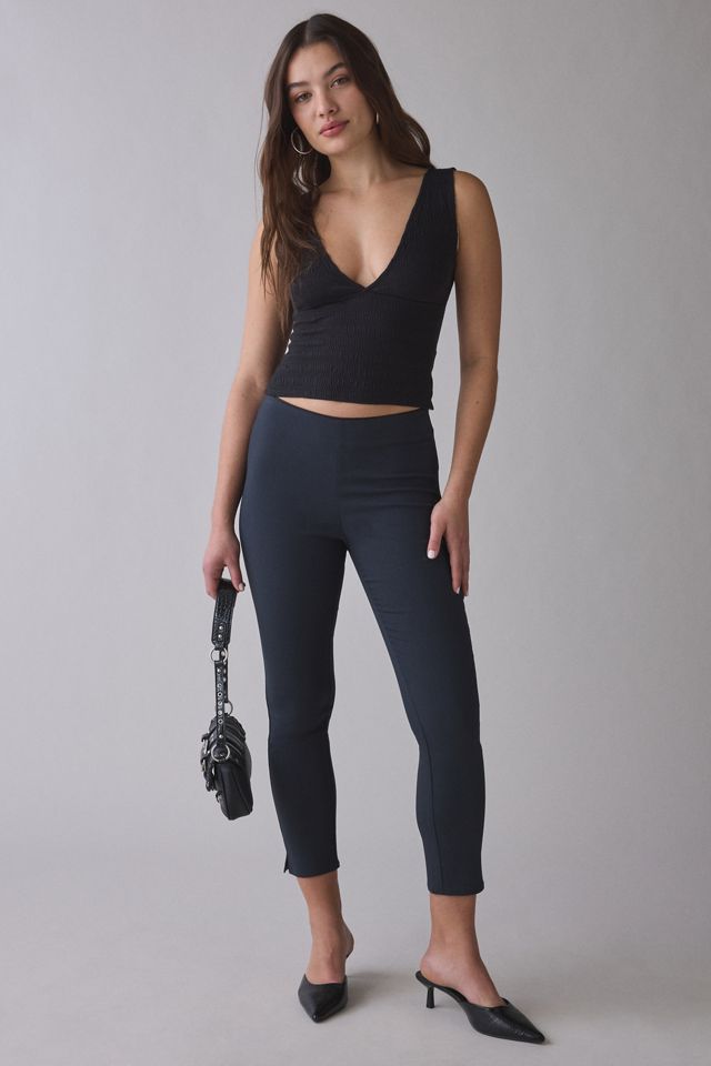 UO Alanis Ruched Plunging V-Neck Tank Top #3