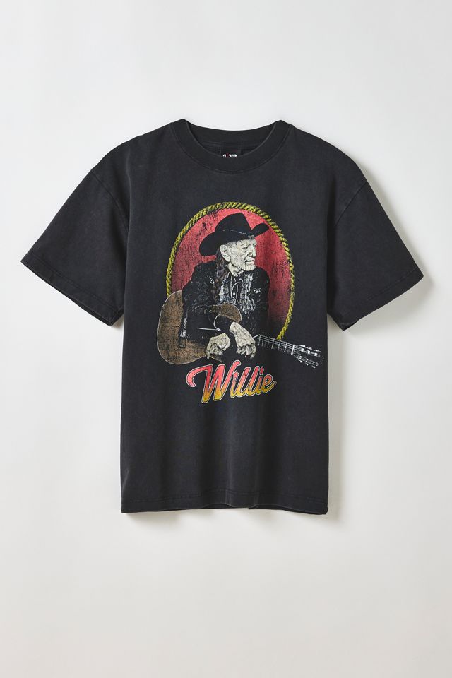 Willie Nelson Vintage Graphic Heavyweight Cotton Tee #1