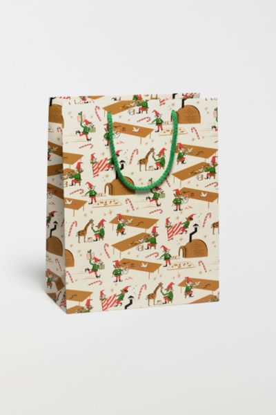 Red Cap Santa's Workshop Gift Bag