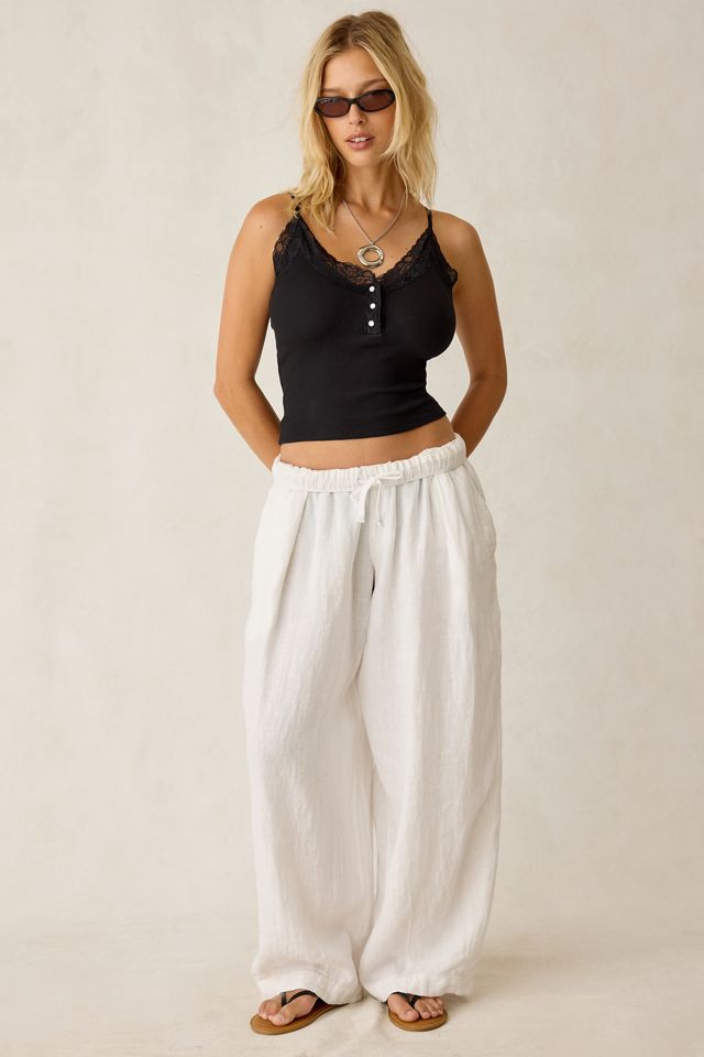 BDG Soft Crush Strappy Lace Trim Cami #3