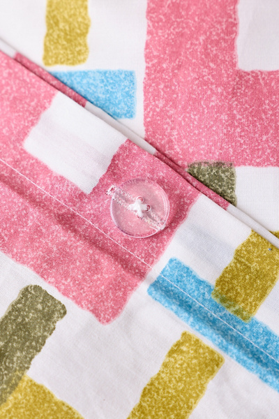 Playful Patchwork Brushed Cotton Duvet Cover Set