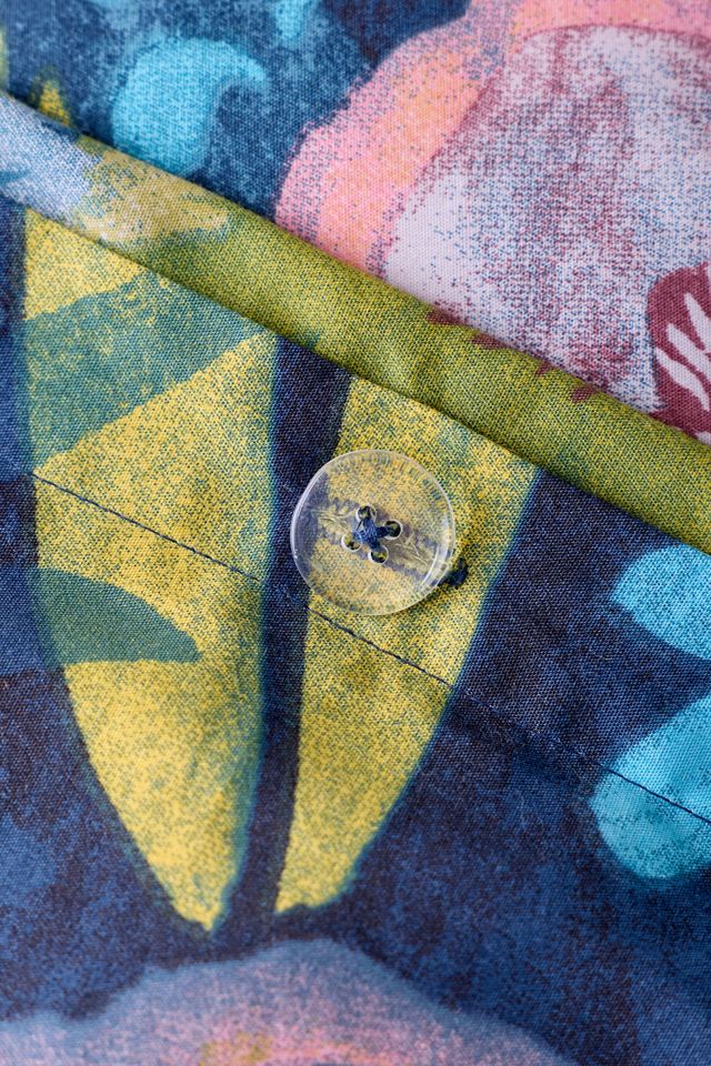 Twilight Flora Brushed Cotton Duvet Cover Set #3