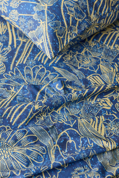 Nocturnal Meadow Brushed Cotton Sheet Set