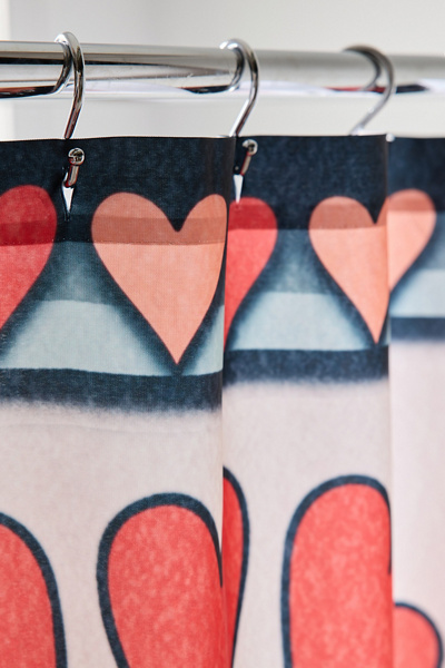 Jessica O. Untamed Love Shower Curtain - Thumbnail 2