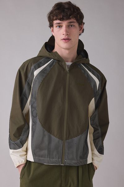 Afield Out Mesh Paneled Windbreaker Jacket