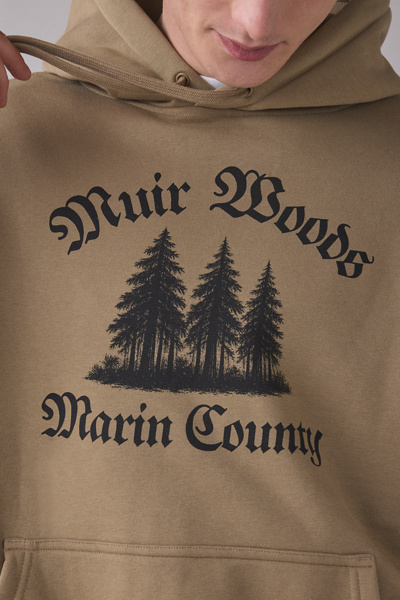 Afield Out Muir Woods Graphic Hoodie Sweatshirt