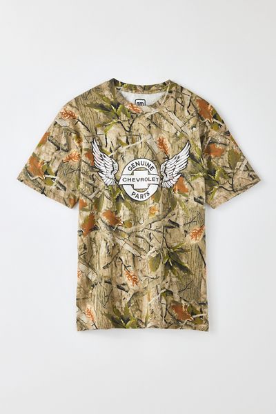 T-shirt camouflage à motif logo Chevy