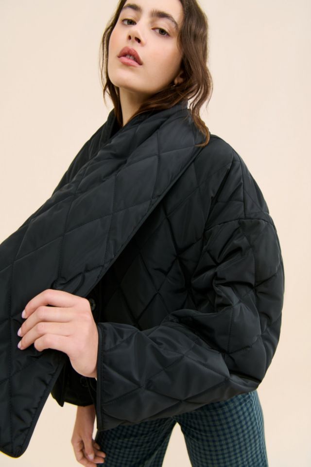 Steve Madden Diarine Scarf Puffer Jacket #2