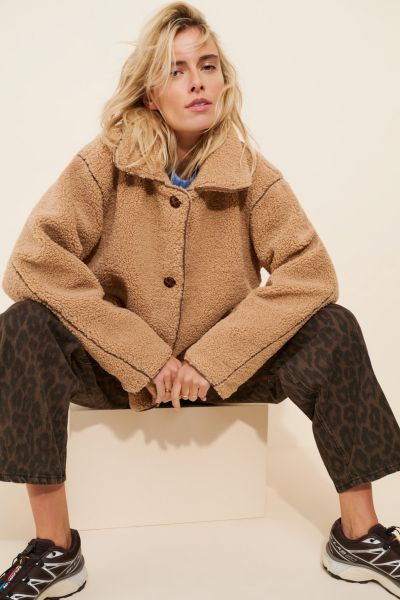 Daisy Street Borg Sherpa Liner Jacket