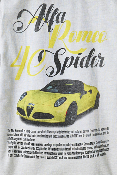 Alfa Romeo Spider Graphic Tee