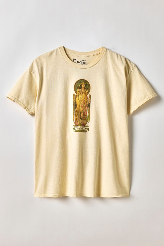 T-shirt graphique Affiche d'Alphonse Mucha pour l'exposition de Brooklyn #1