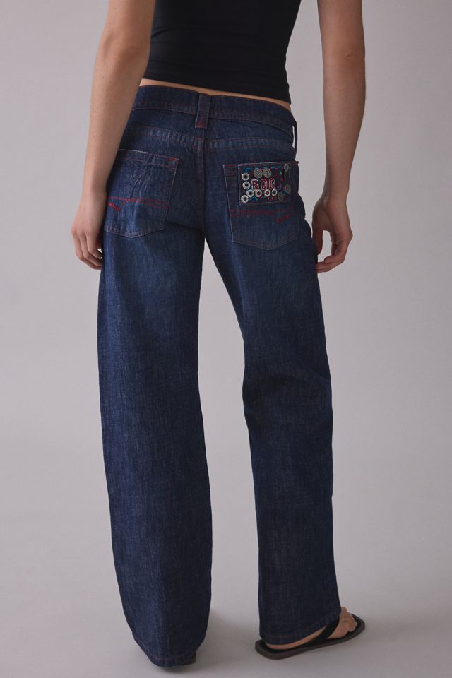BDG Kayla Ultimate Embellished Low-Rise Jeans #4
