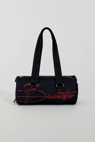 Bournestar Script Mini Denim Duffle Bag