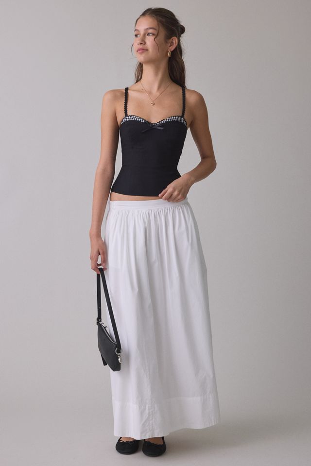 ASTR The Label Amalie Sweetheart Cropped Bustier Top #1