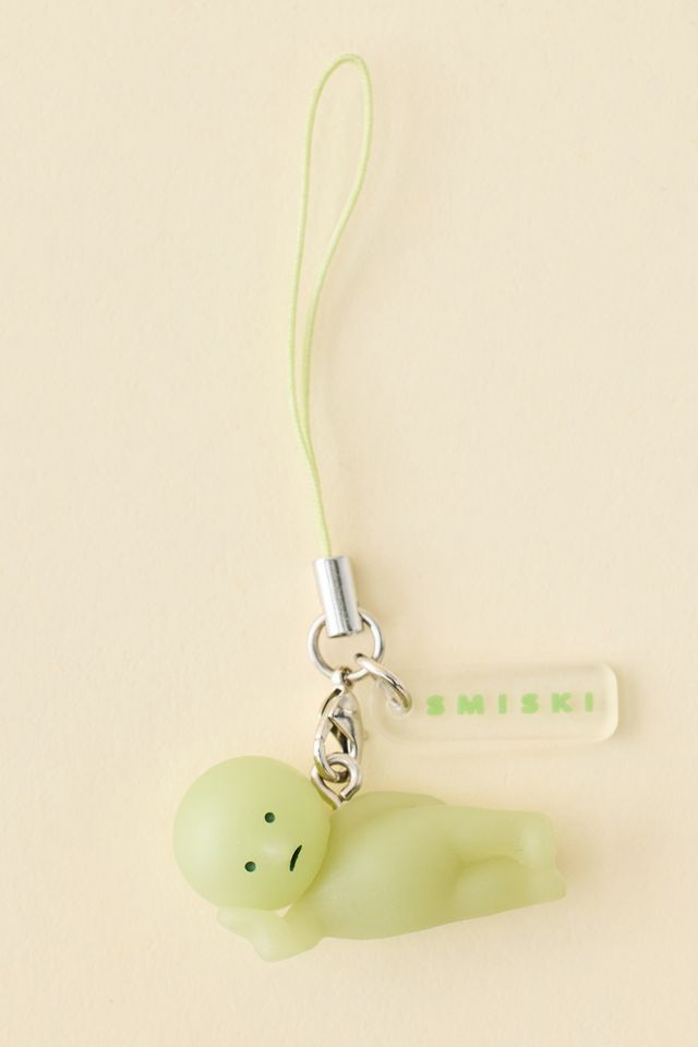 Smiski® Glow-In-The-Dark Strap Accessory Blind Box Lanyard Keychain #2