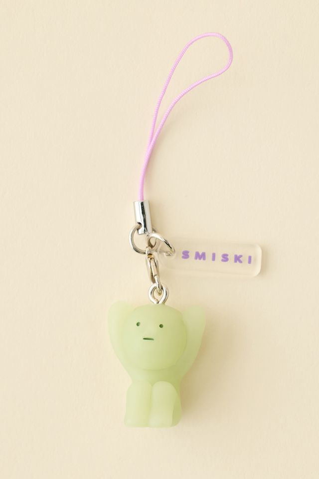 Smiski® Glow-In-The-Dark Strap Accessory Blind Box Lanyard Keychain #1