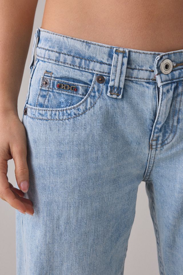 BDG Kayla Destructed Knee Low-Rise Jeans #2